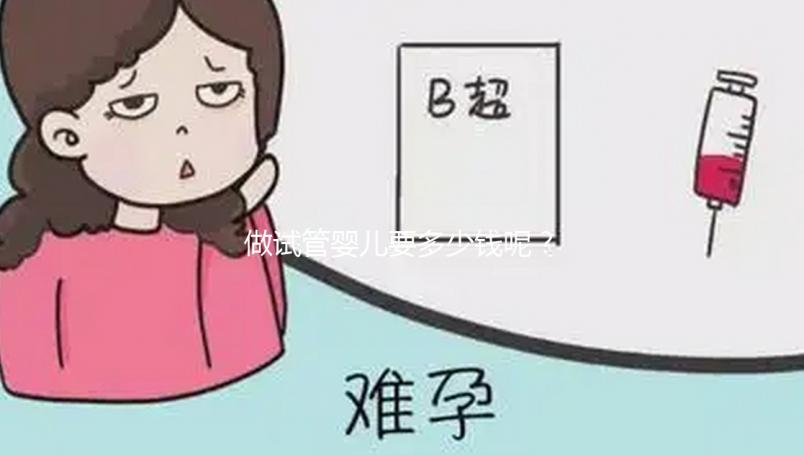 做試管嬰兒要多少錢呢？接下來，我給大家詳細解釋一下。