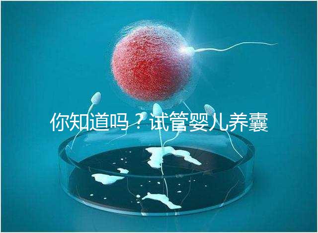 你知道嗎？試管嬰兒養囊的過程比“高考”更殘酷