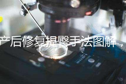 產后修復提臀手法圖解,堅持做這3大運動快速告別媽媽臀