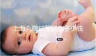 上海九院試管建檔多少錢不確定，過程很快要不了一天時間