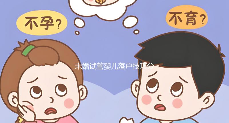 未婚試管嬰兒落戶技巧分享，無結婚證也能上戶口