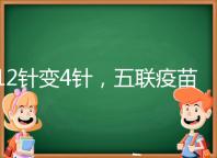12針變4針,五聯(lián)疫苗接種時(shí)間整理,戳進(jìn)來(lái)看全攻略